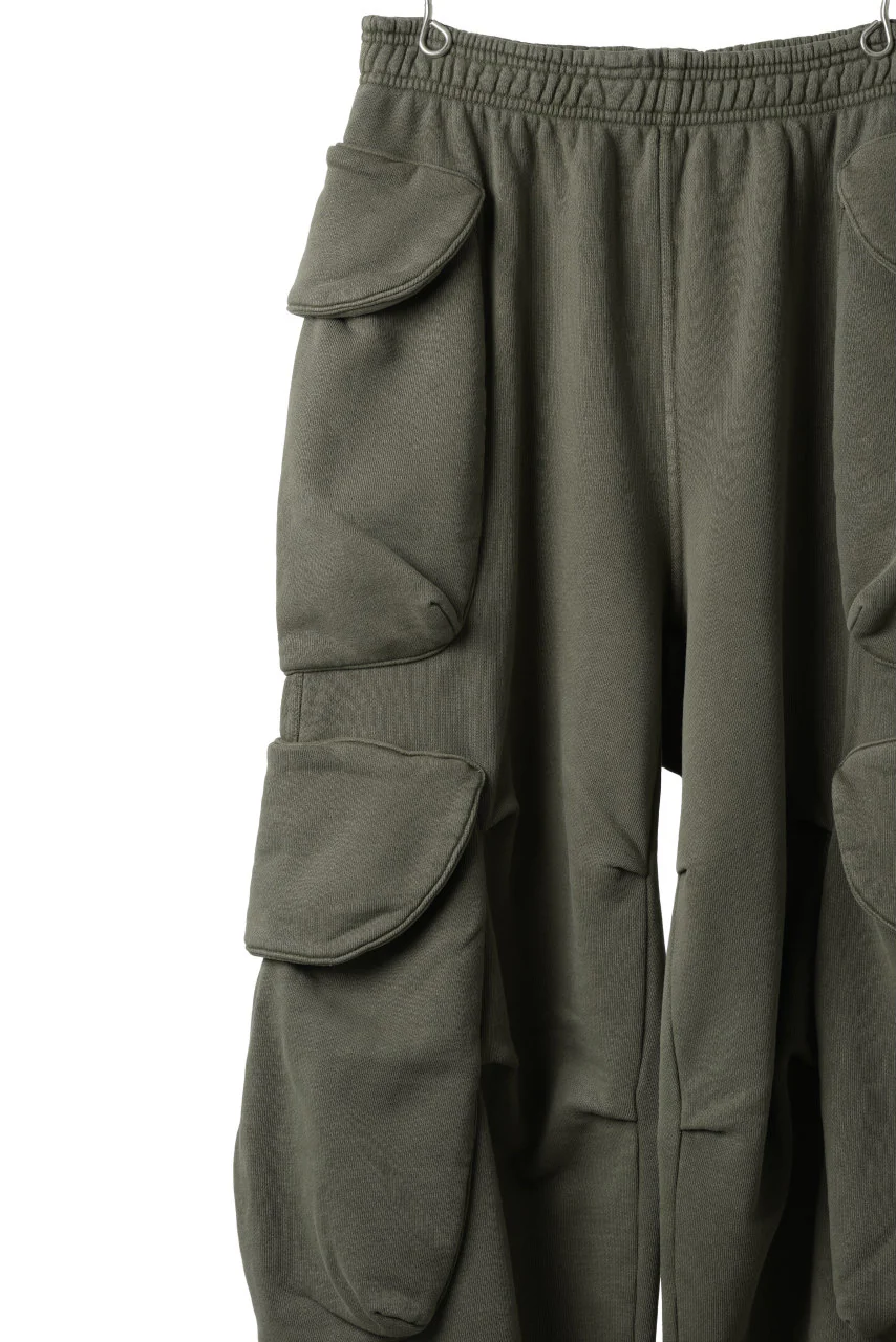 entire studios HEAVY GOCAR SWEAT PANTS (MILITARY) - Image 16