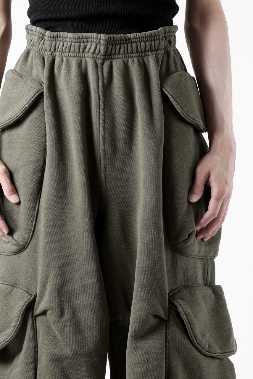 entire studios HEAVY GOCAR SWEAT PANTS (MILITARY) - Image 24