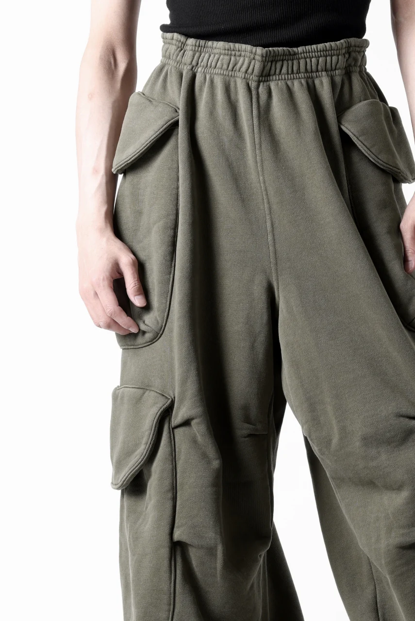 entire studios HEAVY GOCAR SWEAT PANTS (MILITARY) - Image 29
