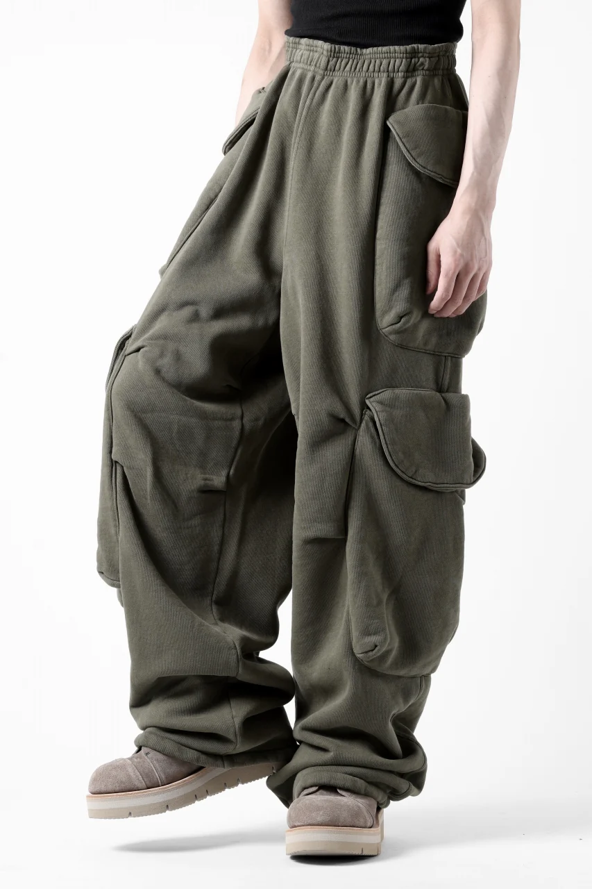 entire studios HEAVY GOCAR SWEAT PANTS (MILITARY) - Image 4