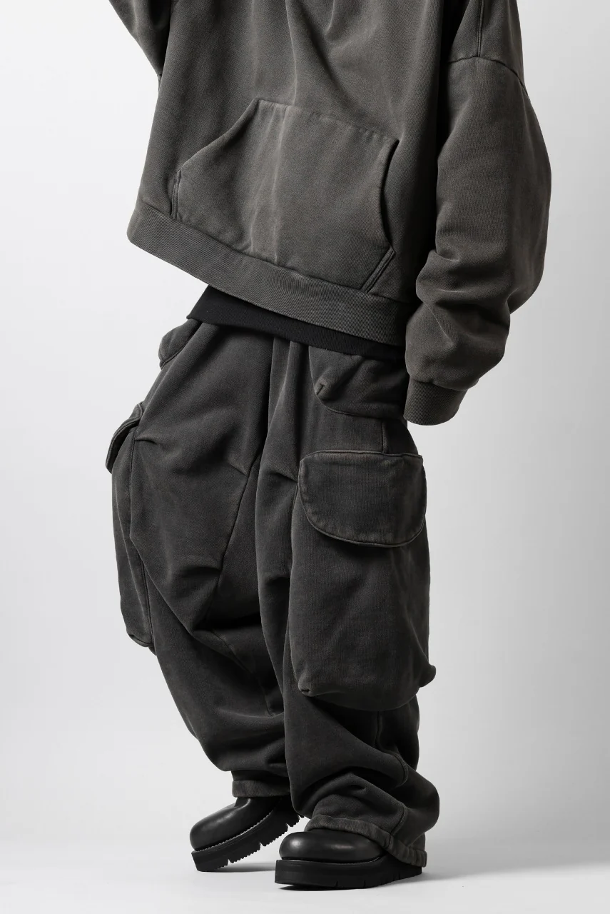 entire studios HEAVY GOCAR SWEAT PANTS (WASHED BLACK) - Image 16