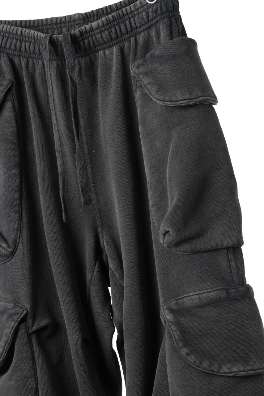 entire studios HEAVY GOCAR SWEAT PANTS (WASHED BLACK) - Image 10