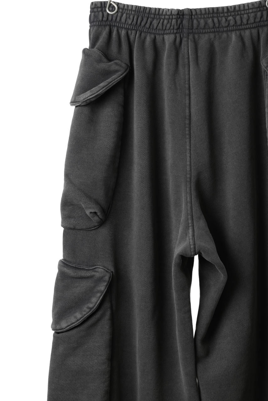 entire studios HEAVY GOCAR SWEAT PANTS (WASHED BLACK) - Image 12