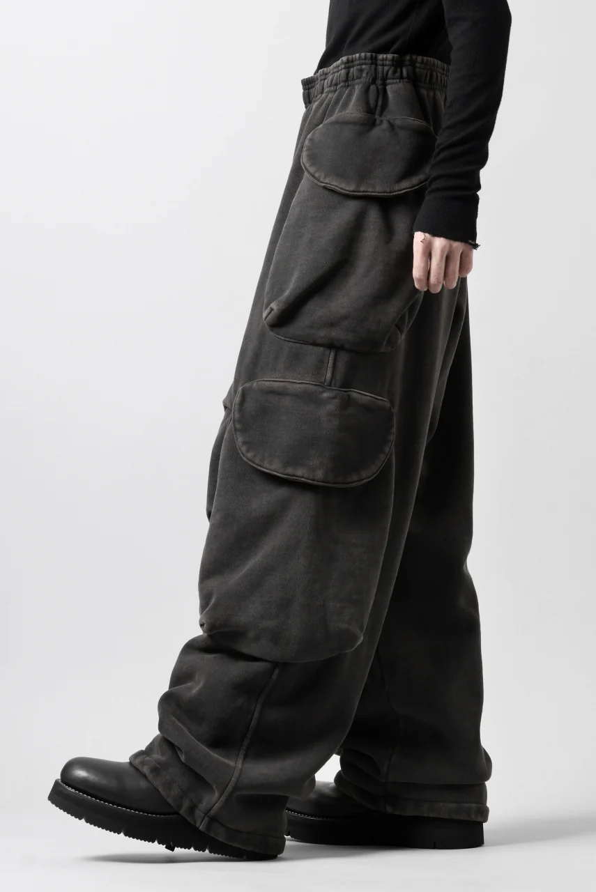 entire studios HEAVY GOCAR SWEAT PANTS (WASHED BLACK) - Image 19