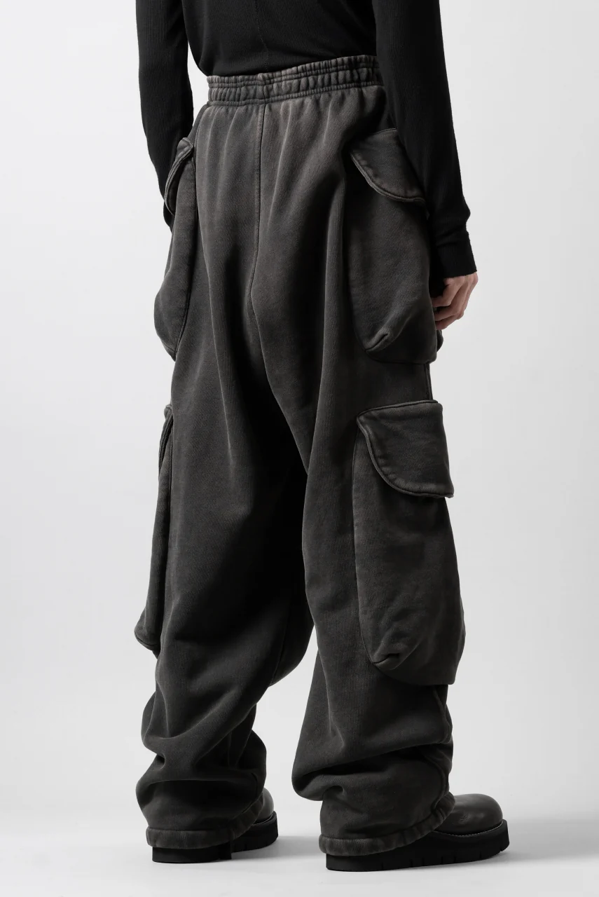 entire studios HEAVY GOCAR SWEAT PANTS (WASHED BLACK) - Image 22