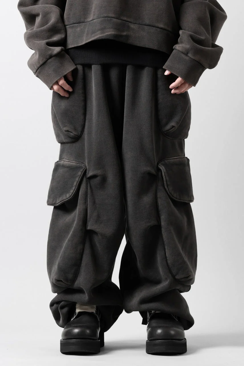 entire studios HEAVY GOCAR SWEAT PANTS (WASHED BLACK) - Image 23