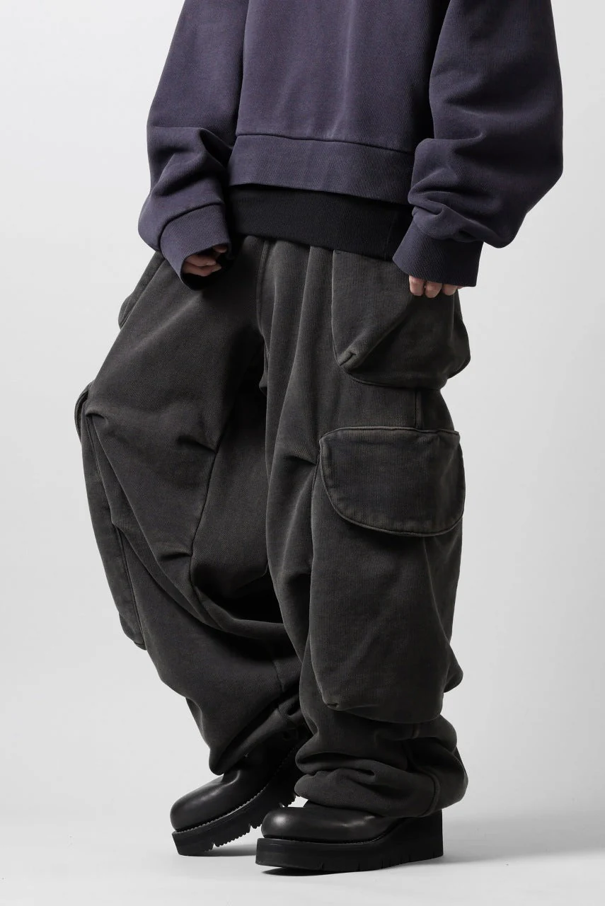 entire studios HEAVY GOCAR SWEAT PANTS (WASHED BLACK) - Image 24