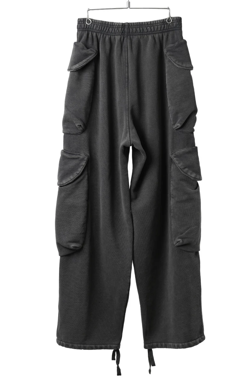 entire studios HEAVY GOCAR SWEAT PANTS (WASHED BLACK) - Image 3