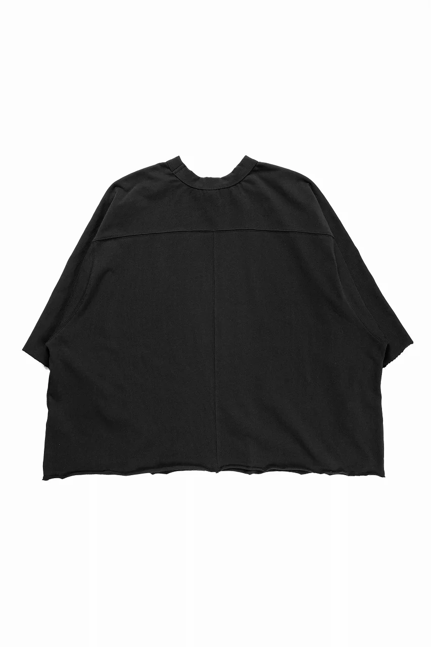 entire studios HEAVY HALF SLEEVE TEE (SOOT) - Image 4
