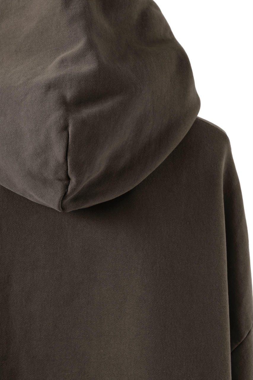 entire studios HEAVY HOOD SWEAT PULLOVER (BRUNETTE) - Image 10