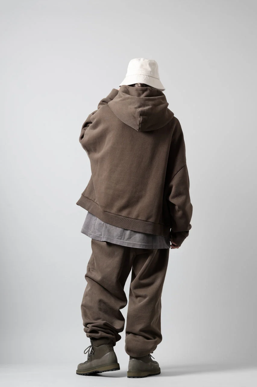 entire studios HEAVY HOOD SWEAT PULLOVER (BRUNETTE) - Image 13