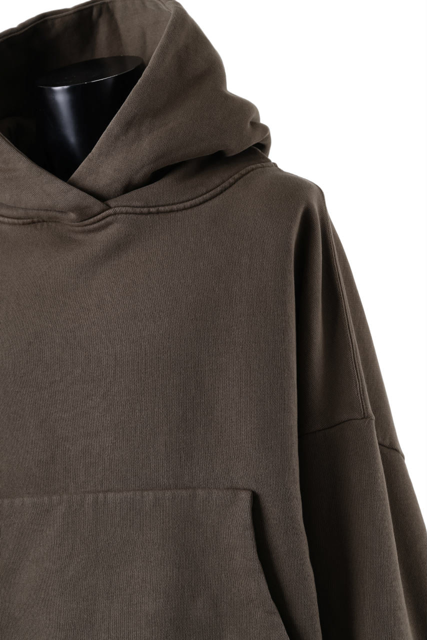 entire studios HEAVY HOOD SWEAT PULLOVER (BRUNETTE) - Image 9