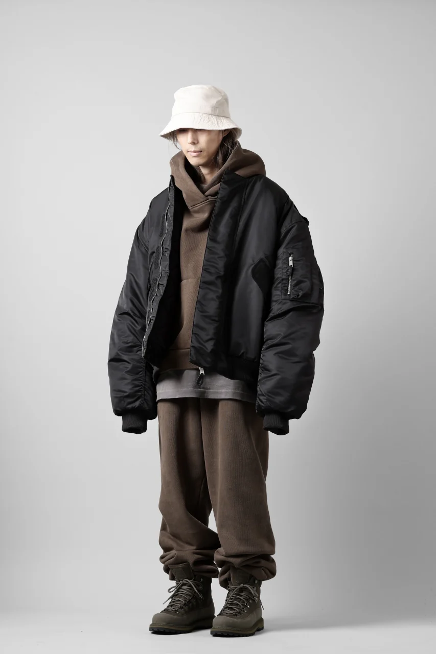 entire studios HEAVY HOOD SWEAT PULLOVER (BRUNETTE) - Image 14