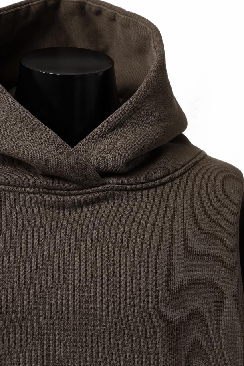 entire studios HEAVY HOOD SWEAT PULLOVER (BRUNETTE) - Image 5