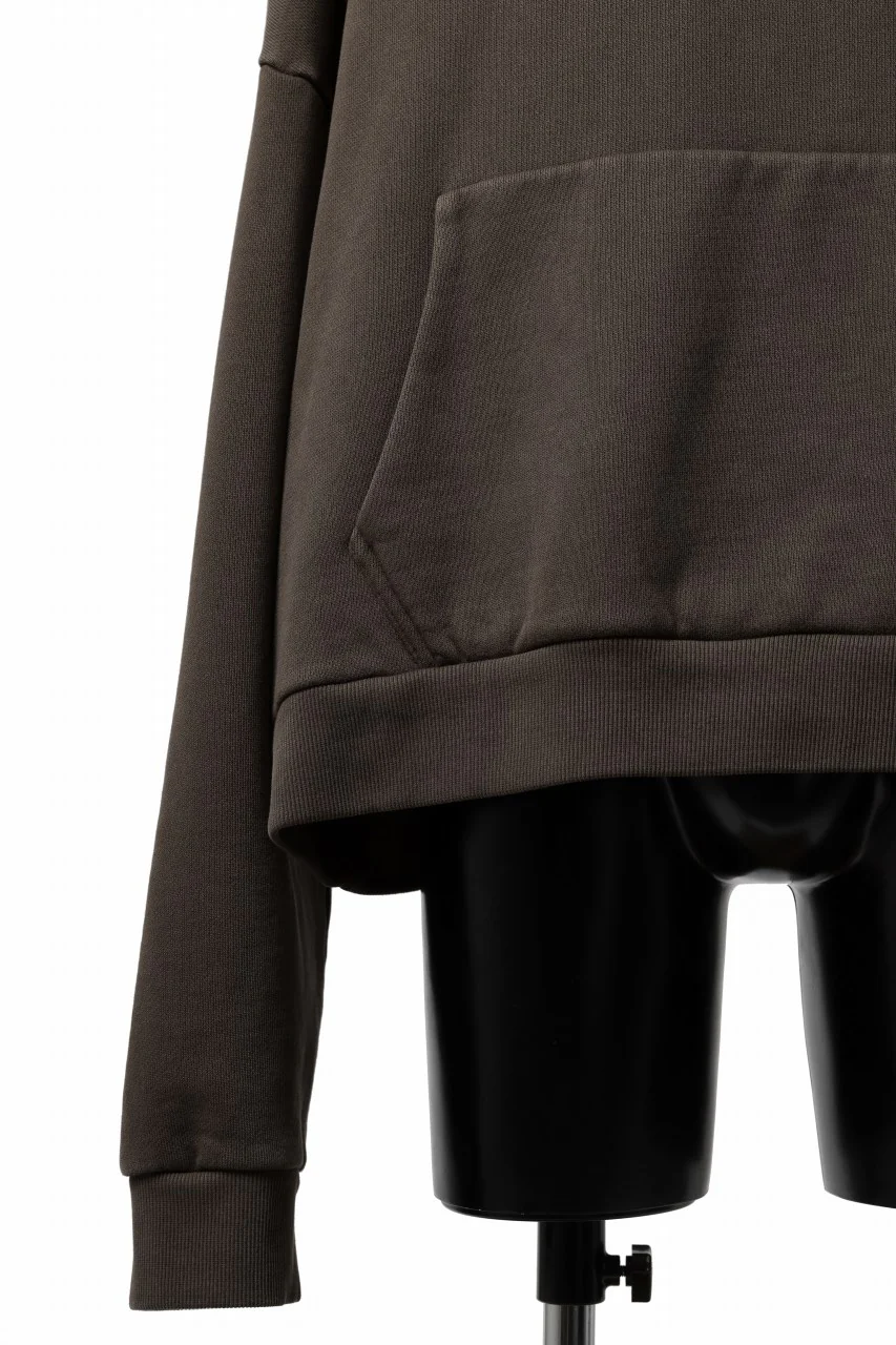 entire studios HEAVY HOOD SWEAT PULLOVER (BRUNETTE) - Image 6
