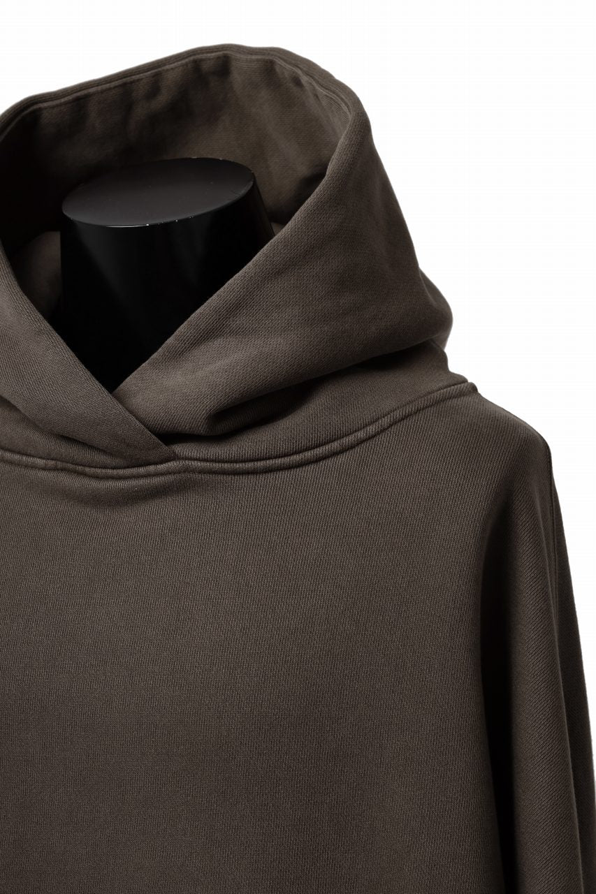 entire studios HEAVY HOOD SWEAT PULLOVER (BRUNETTE) - Image 8