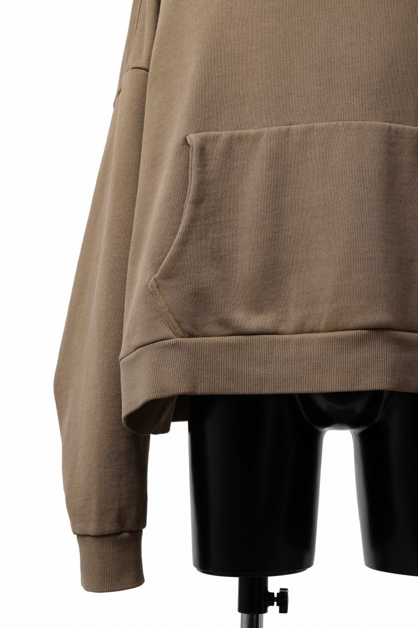 entire studios HEAVY HOOD SWEAT PULLOVER (CORK) - Image 7