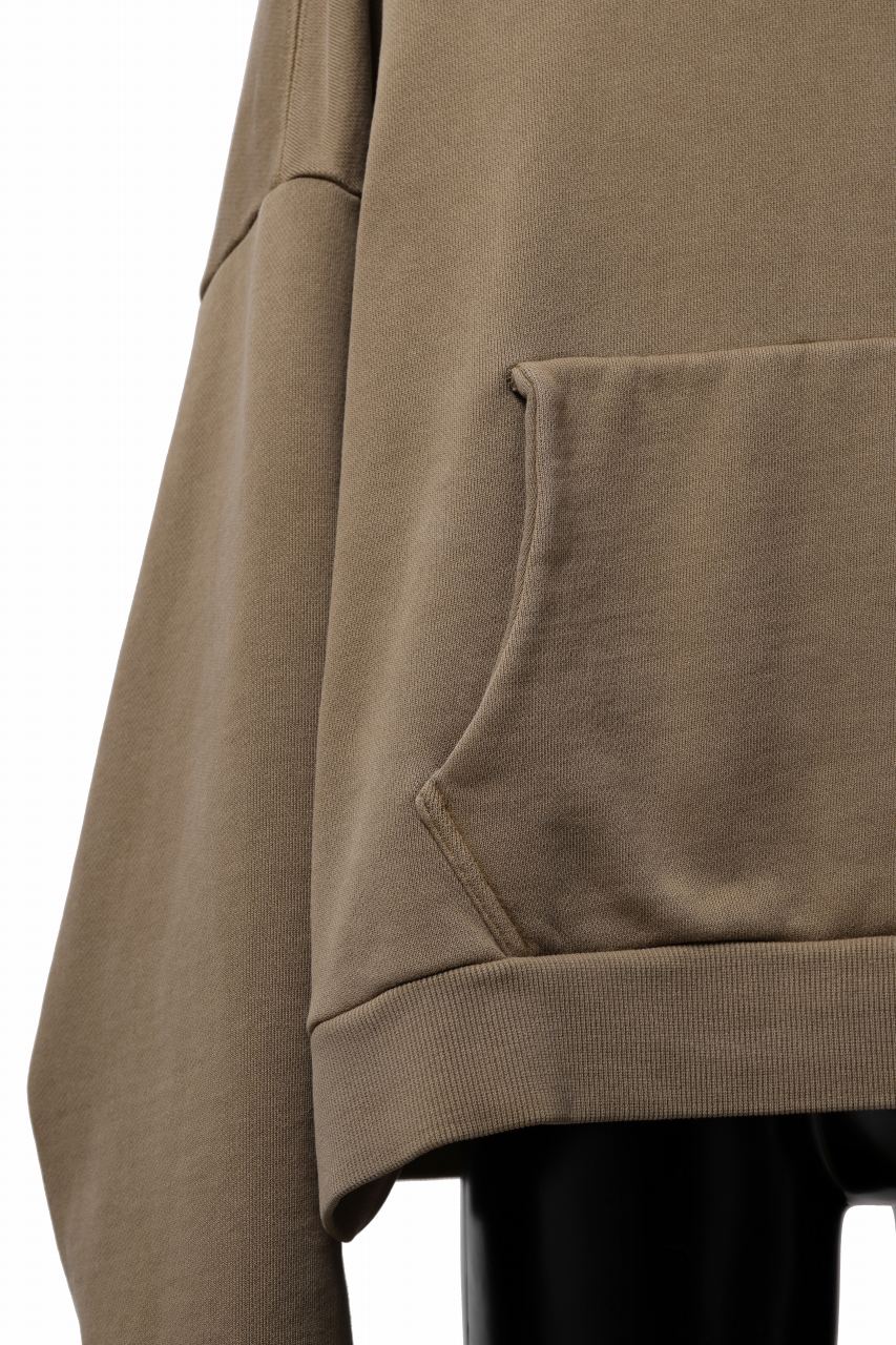 entire studios HEAVY HOOD SWEAT PULLOVER (CORK) - Image 9