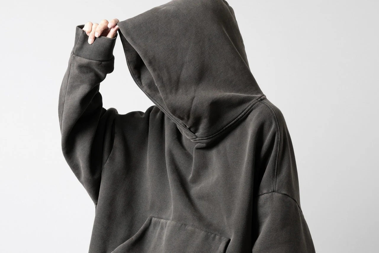 entire studios HEAVY HOOD SWEAT PULLOVER (WASHED BLACK) - Image 11