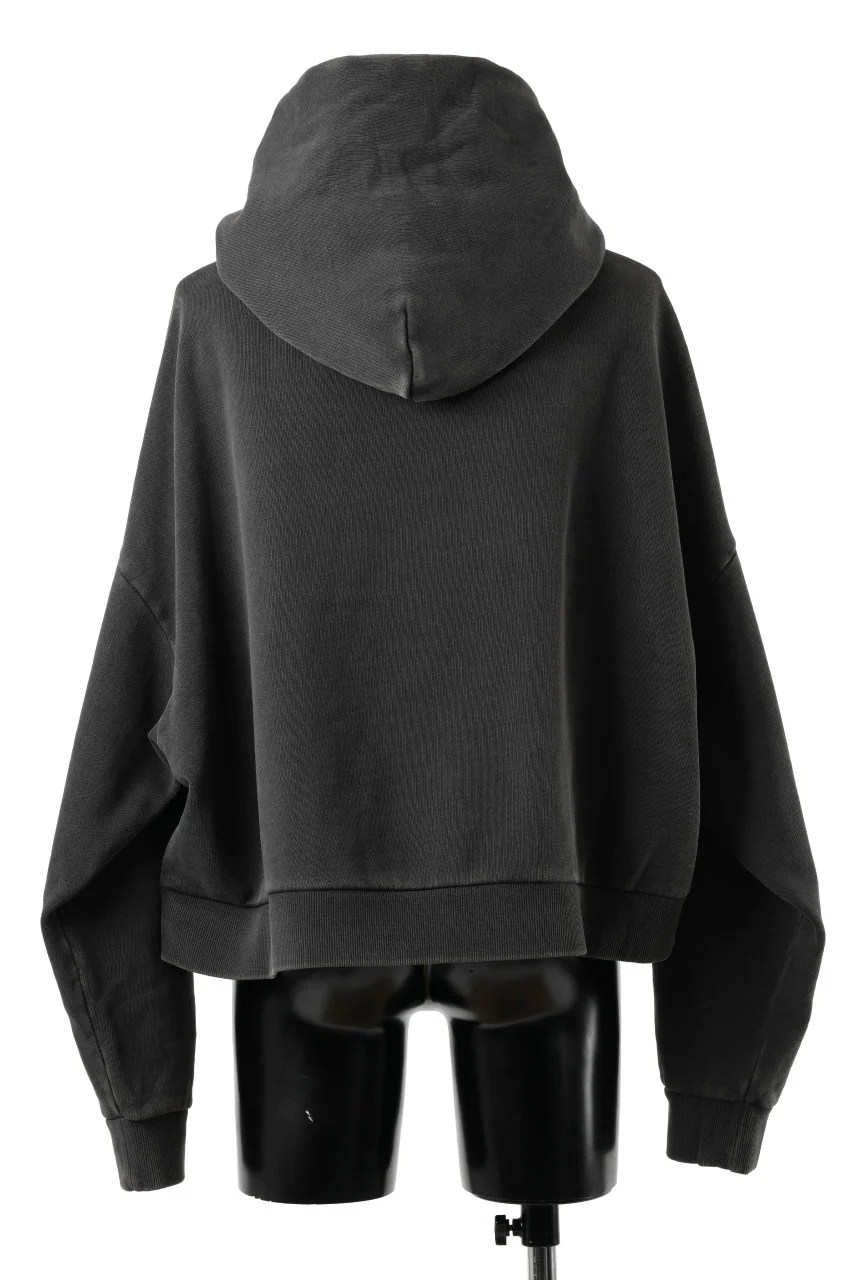 entire studios HEAVY HOOD SWEAT PULLOVER (WASHED BLACK) - Image 3