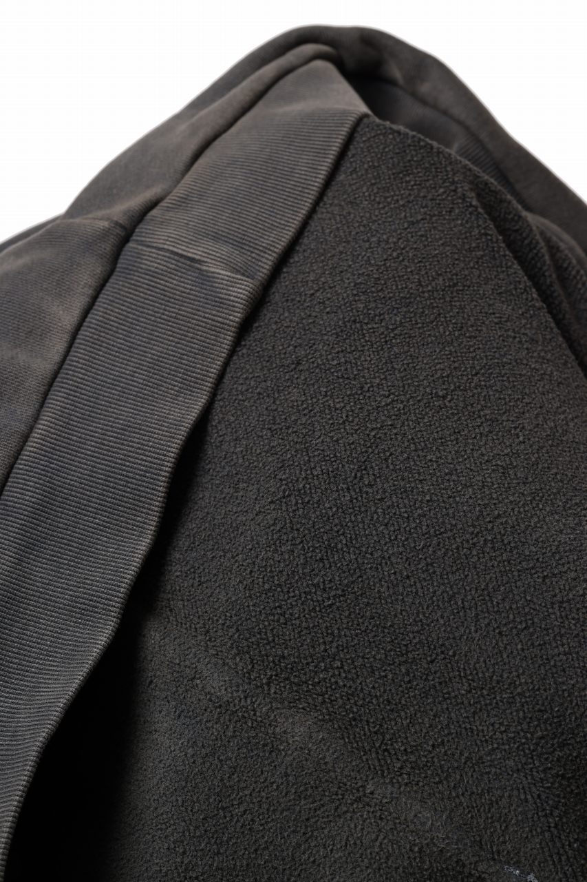 entire studios HEAVY HOOD SWEAT PULLOVER (WASHED BLACK) - Image 12