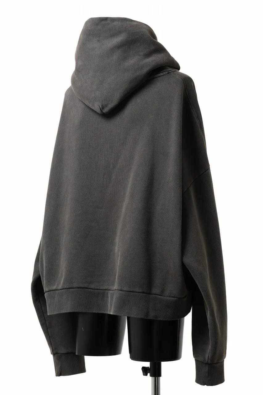 entire studios HEAVY HOOD SWEAT PULLOVER (WASHED BLACK) - Image 5