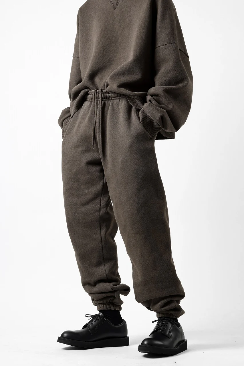 entire studios HEAVY JOGGER SWEAT PANTS (BRUNETTE) - Image 6