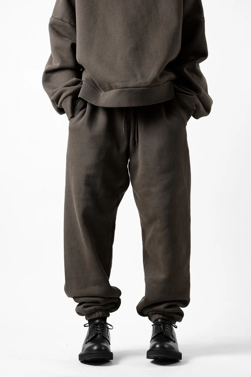 entire studios HEAVY JOGGER SWEAT PANTS (BRUNETTE) - Image 9