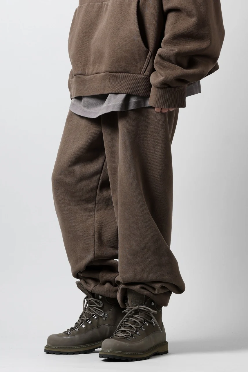 entire studios HEAVY JOGGER SWEAT PANTS (BRUNETTE) - Image 11