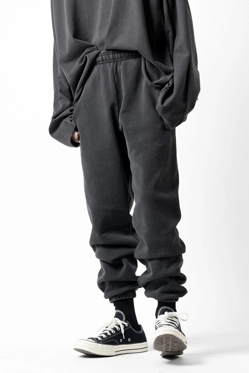 entire studios HEAVY JOGGER SWEAT PANTS (WASHED BLACK) - Image 10