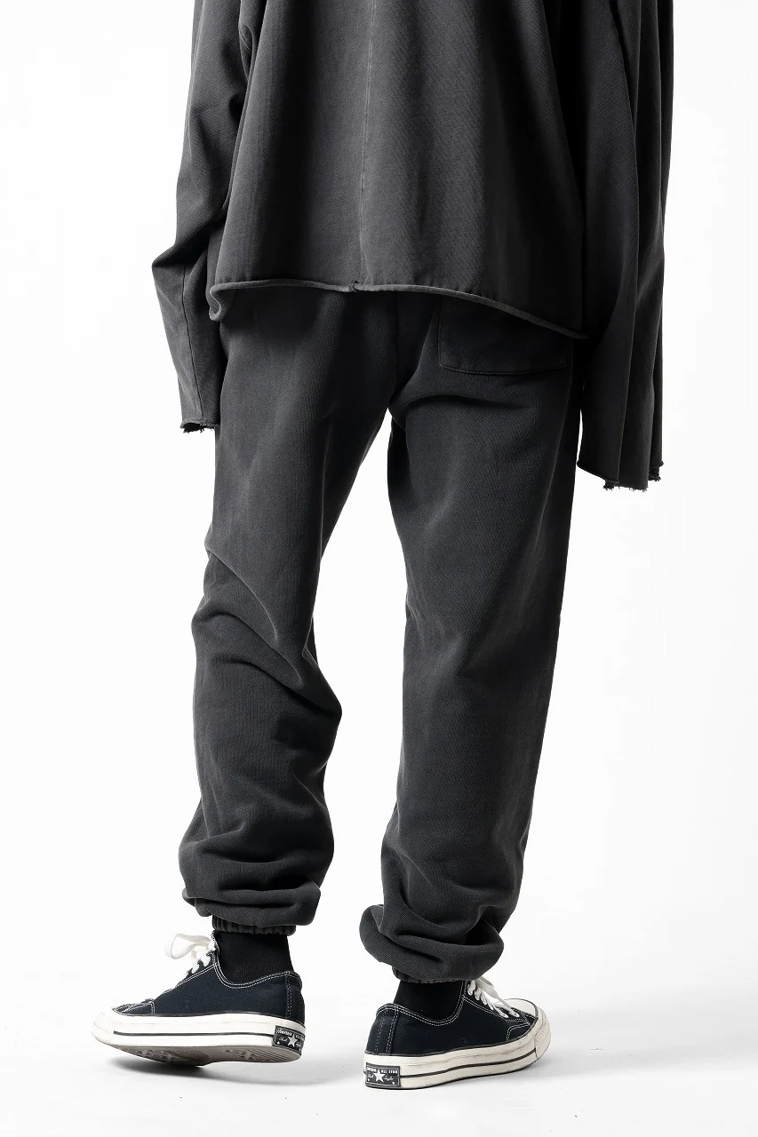 entire studios HEAVY JOGGER SWEAT PANTS (WASHED BLACK) - Image 13