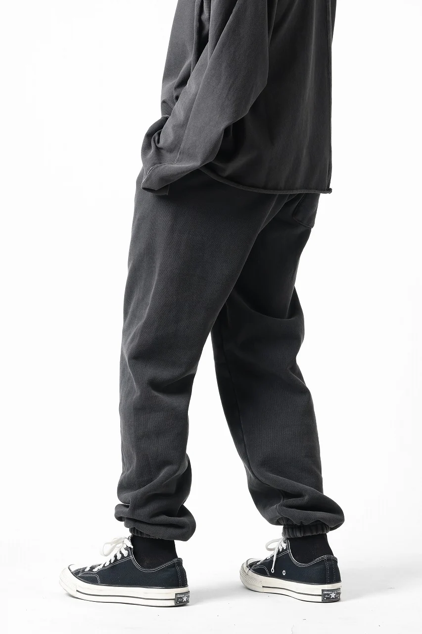 entire studios HEAVY JOGGER SWEAT PANTS (WASHED BLACK) - Image 14