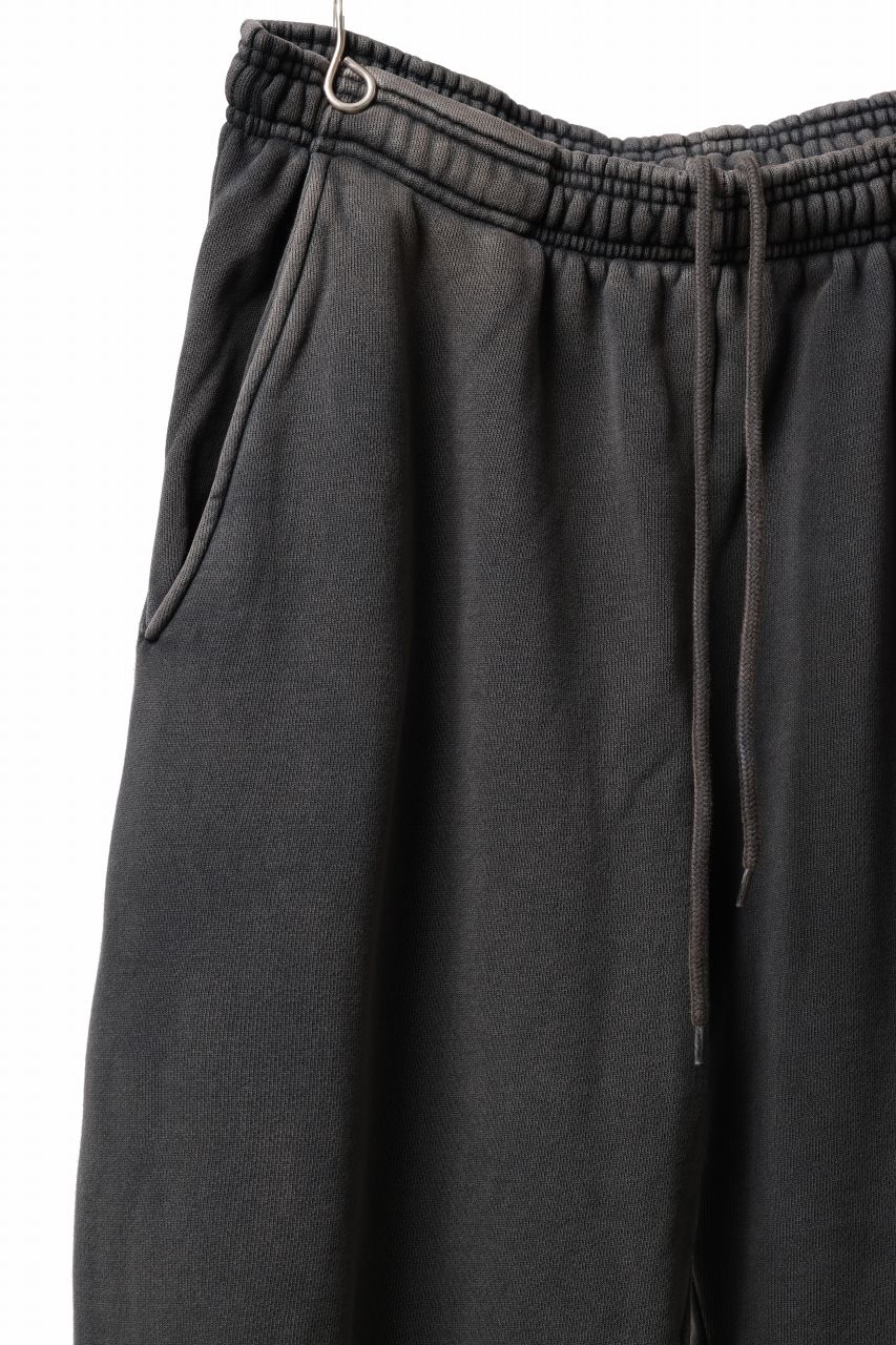 entire studios HEAVY JOGGER SWEAT PANTS (WASHED BLACK) - Image 5