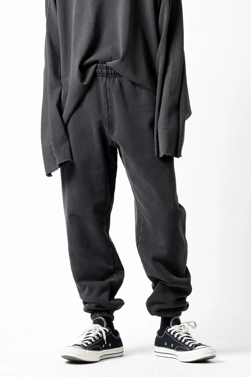 entire studios HEAVY JOGGER SWEAT PANTS (WASHED BLACK) - Image 2