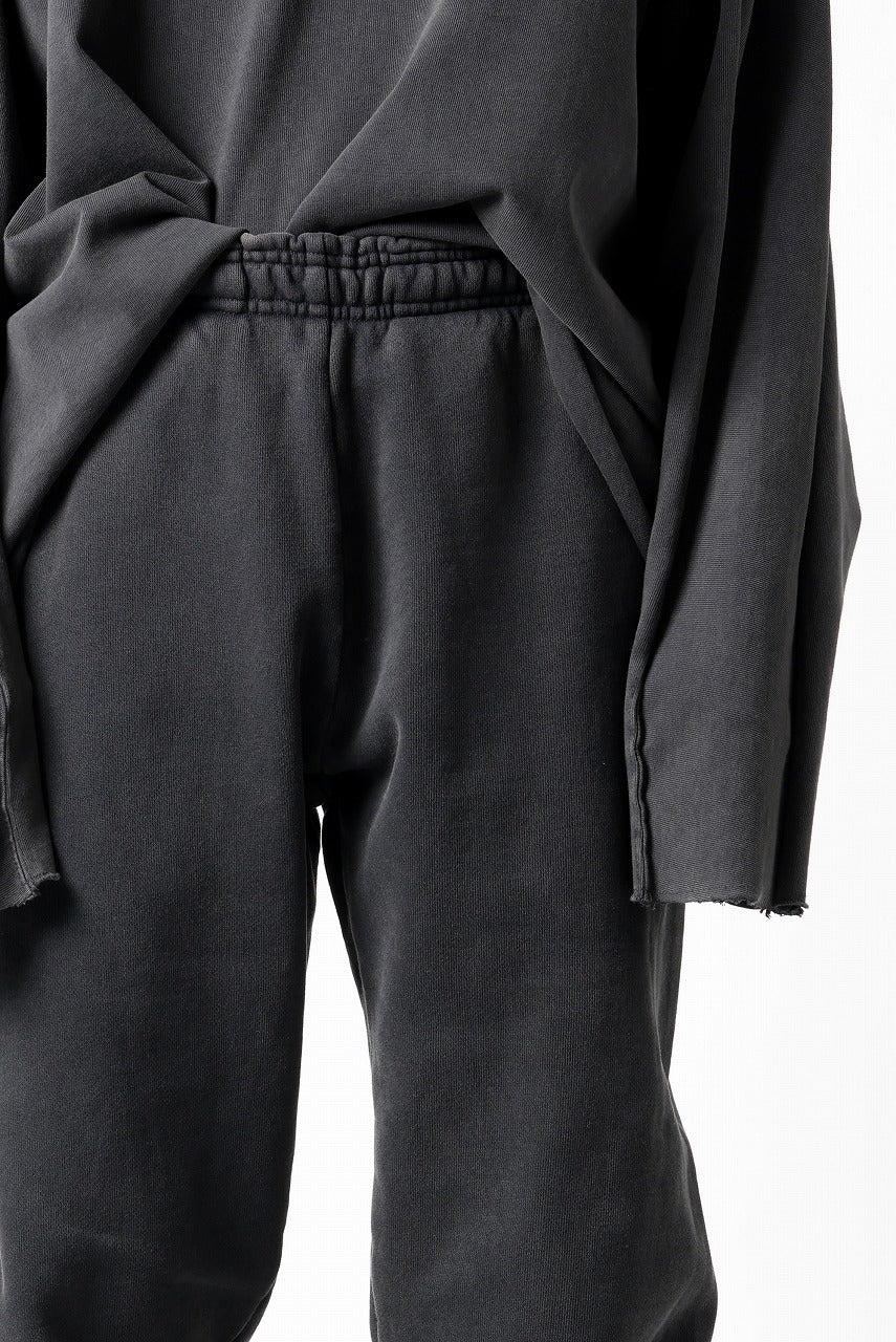 entire studios HEAVY JOGGER SWEAT PANTS (WASHED BLACK) - Image 23