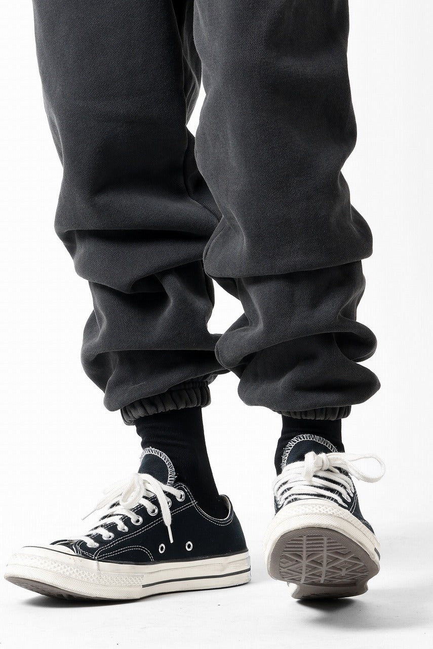 entire studios HEAVY JOGGER SWEAT PANTS (WASHED BLACK) - Image 24
