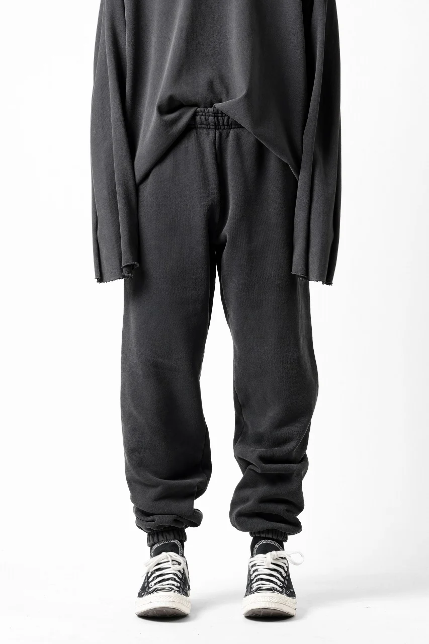 entire studios HEAVY JOGGER SWEAT PANTS (WASHED BLACK) - Image 3