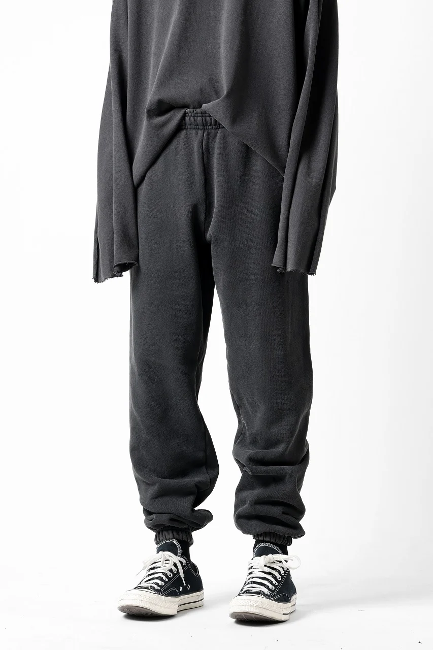 entire studios HEAVY JOGGER SWEAT PANTS (WASHED BLACK) - Image 4