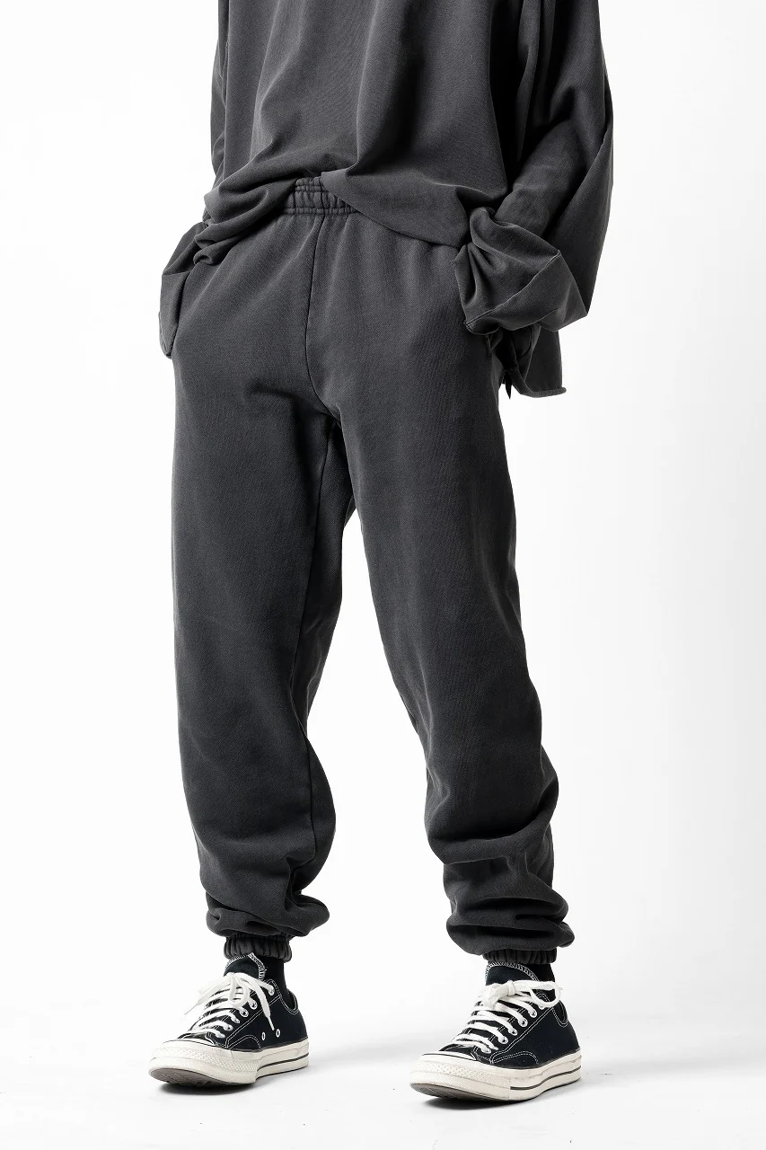 entire studios HEAVY JOGGER SWEAT PANTS (WASHED BLACK) - Image 5