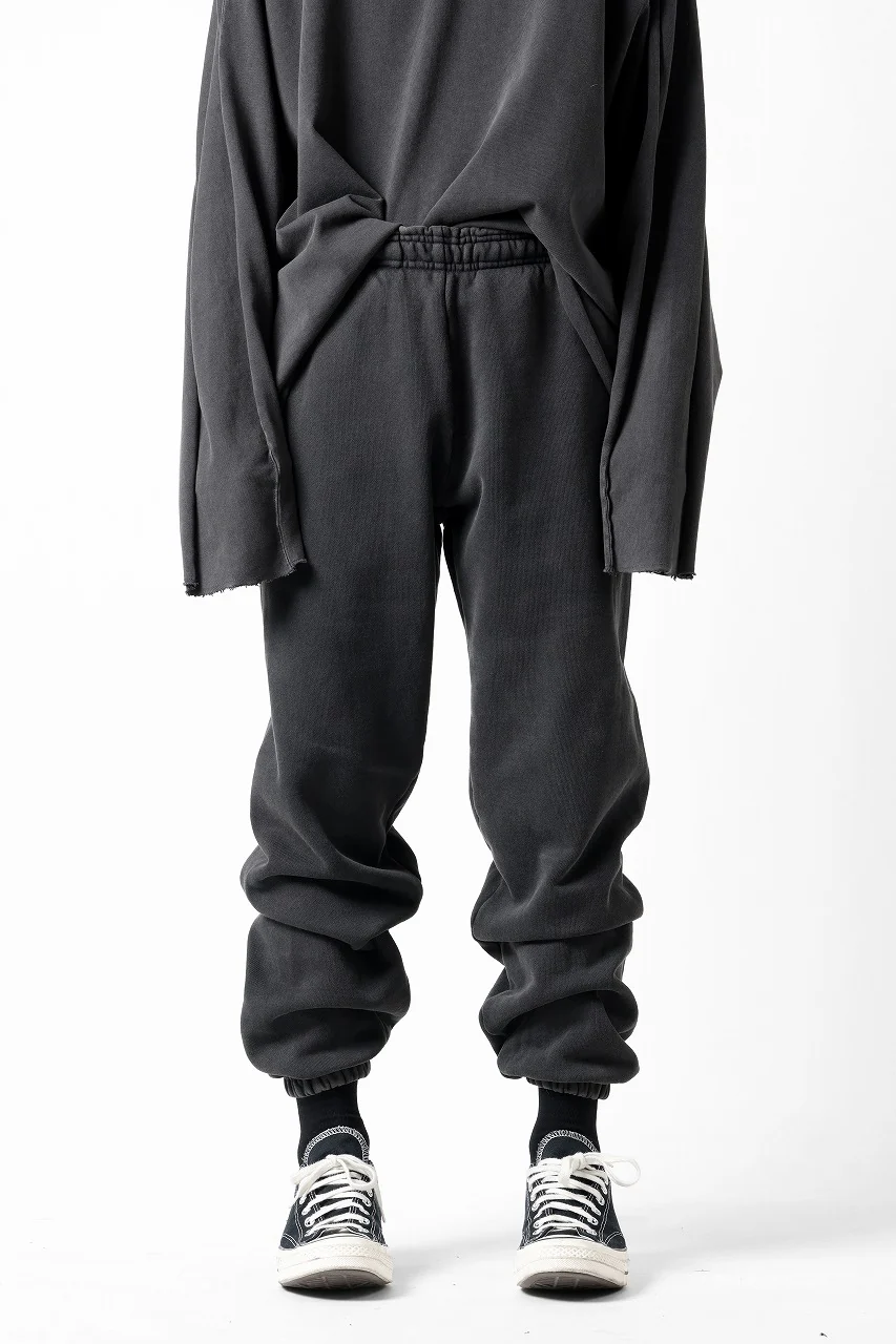 entire studios HEAVY JOGGER SWEAT PANTS (WASHED BLACK) - Image 7