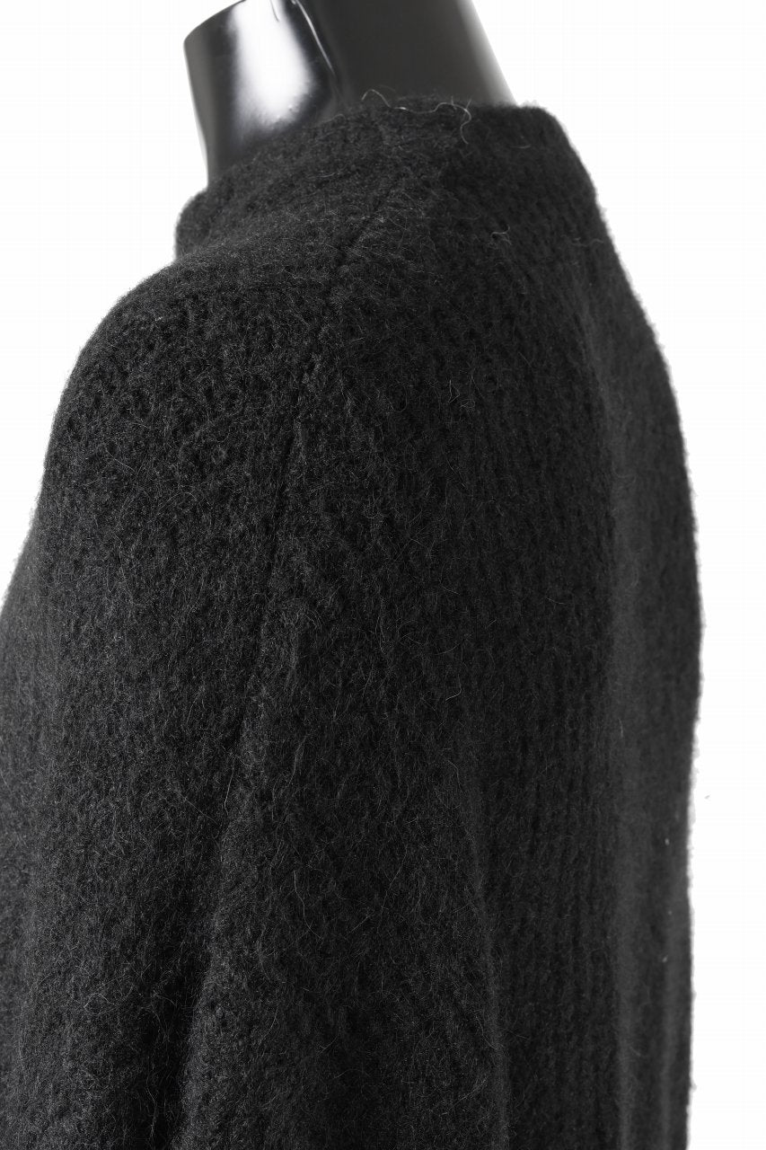 entire studios HEAVY KNIT CREW SWEATER (CROW) - Image 11