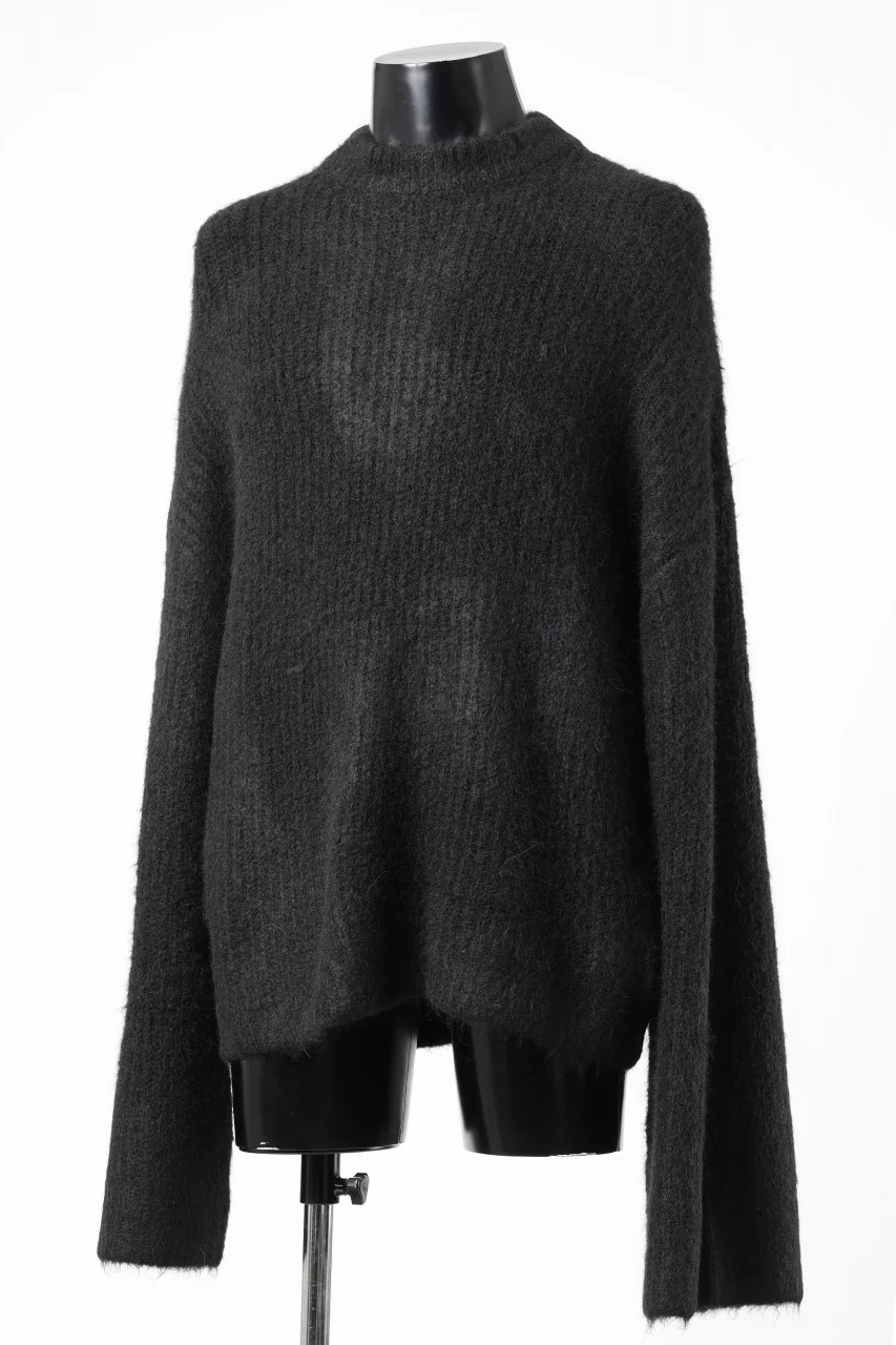 entire studios HEAVY KNIT CREW SWEATER (CROW) - Image 2