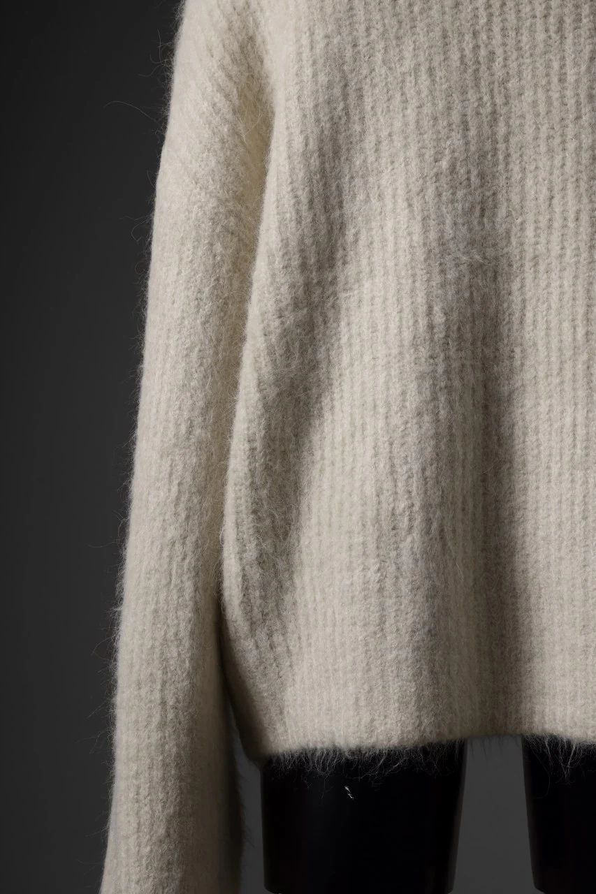 entire studios HEAVY KNIT CREW SWEATER (VANILLA) - Image 11