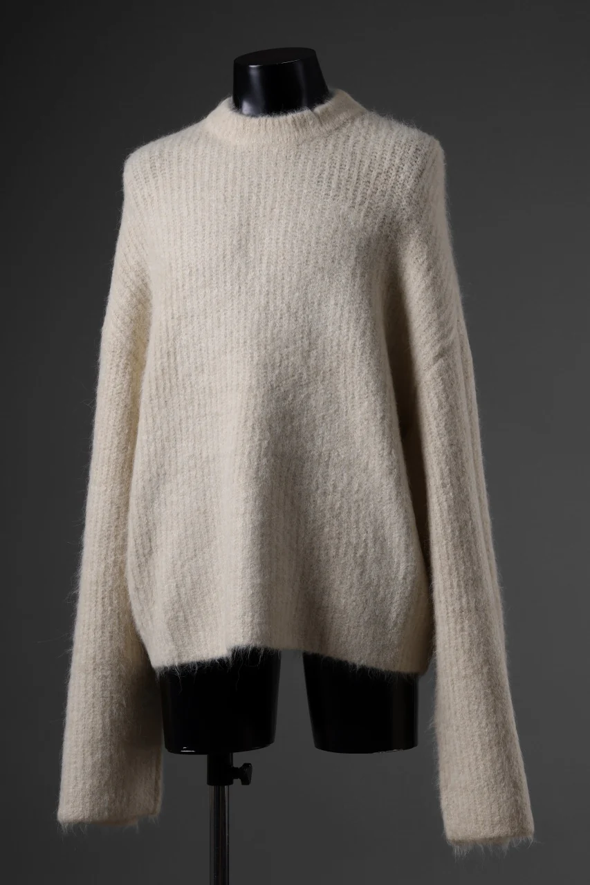 entire studios HEAVY KNIT CREW SWEATER (VANILLA) - Image 2