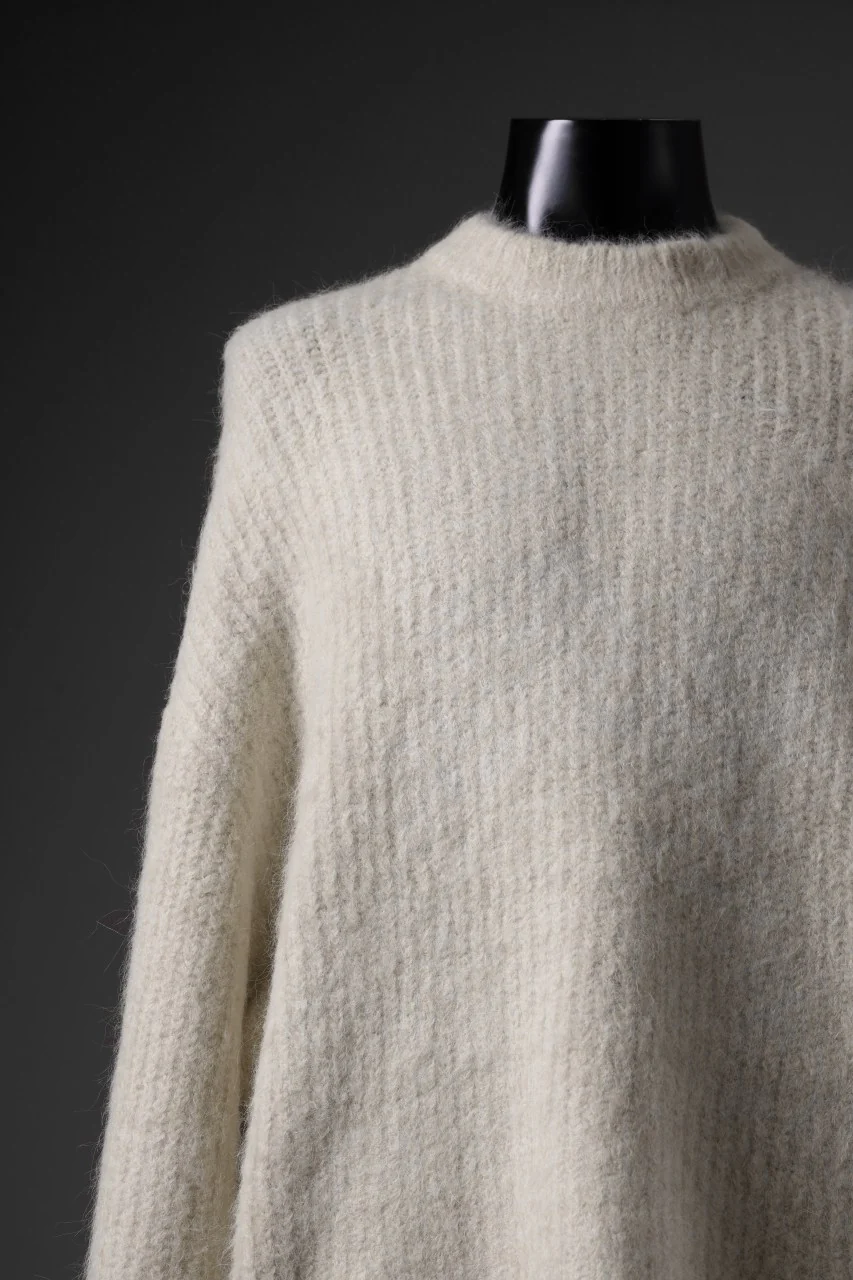 entire studios HEAVY KNIT CREW SWEATER (VANILLA) - Image 5
