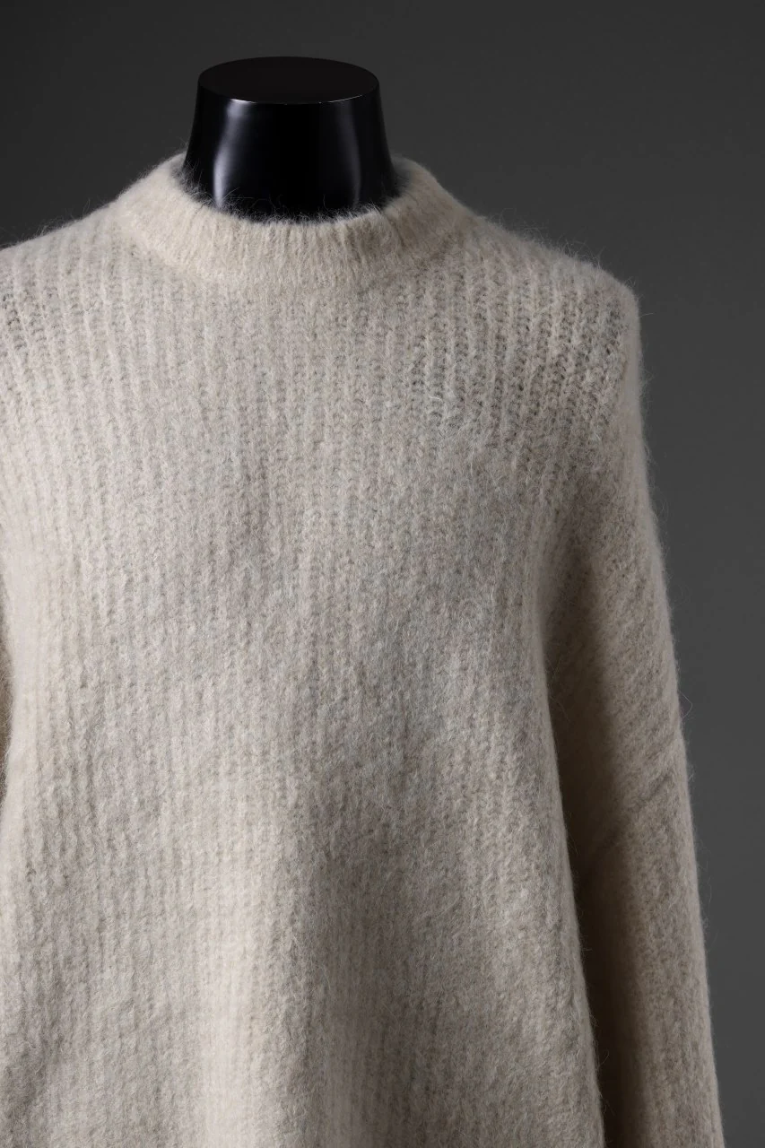 entire studios HEAVY KNIT CREW SWEATER (VANILLA) - Image 6