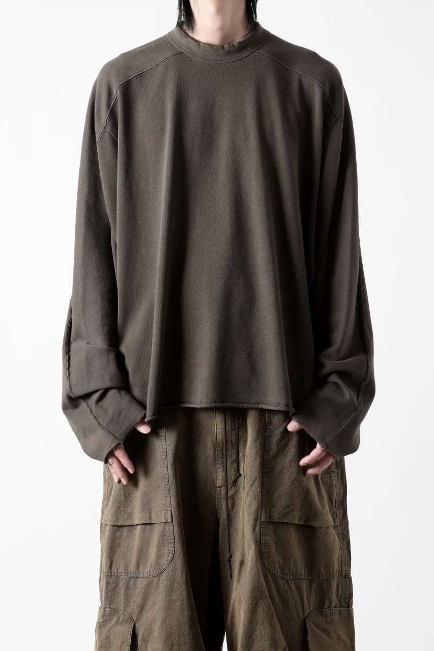 entire studios HEAVY LONG SLEEVE TEE (BRUNETTE) - Image 3