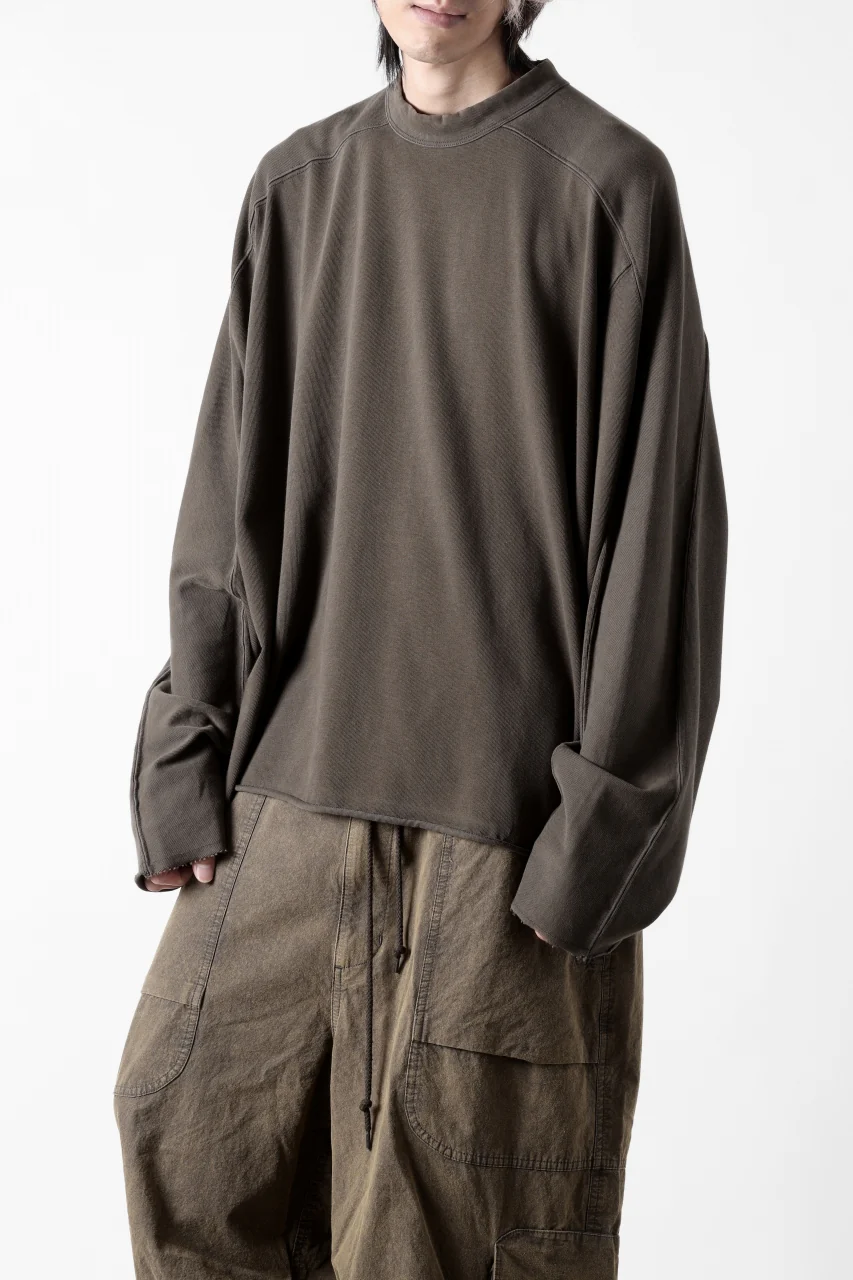 entire studios HEAVY LONG SLEEVE TEE (BRUNETTE) - Image 6