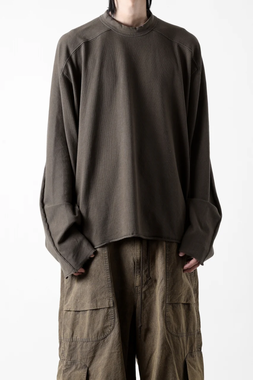 entire studios HEAVY LONG SLEEVE TEE (BRUNETTE) - Image 8