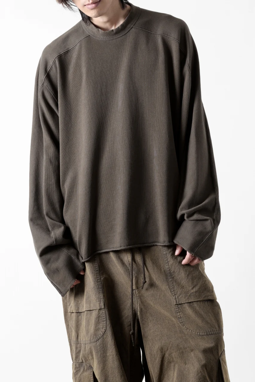 entire studios HEAVY LONG SLEEVE TEE (BRUNETTE) - Image 9